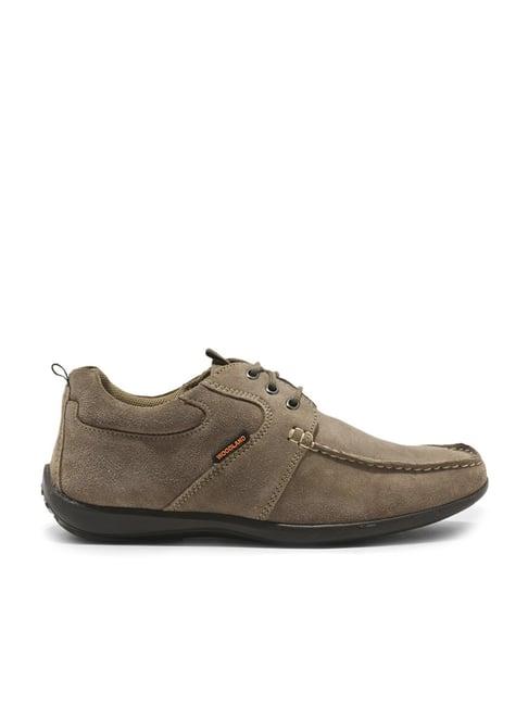 woodland men's khaki derby shoes