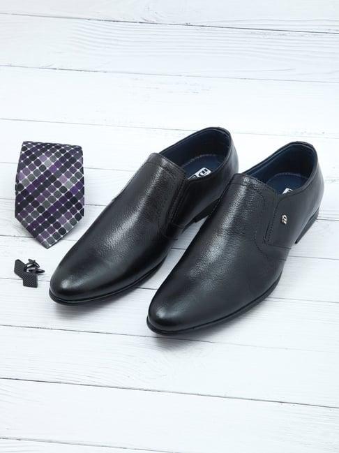 id men's black formal loafers