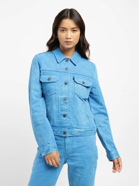 levi's blue denim jacket