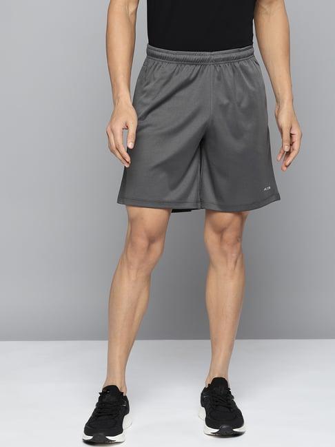 alcis grey slim fit shorts