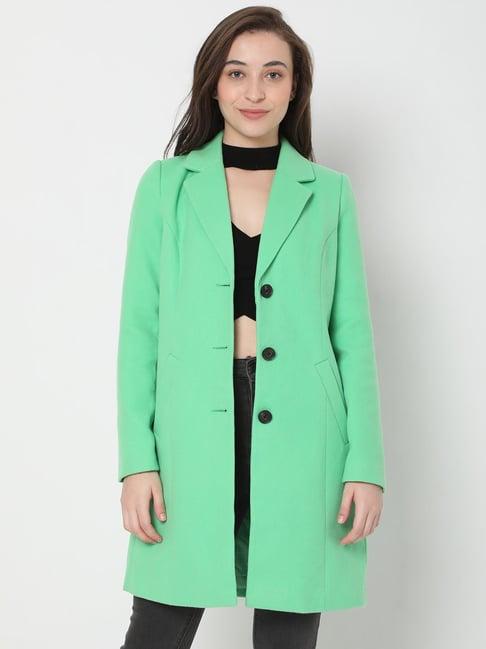 vero moda mint regular fit coat