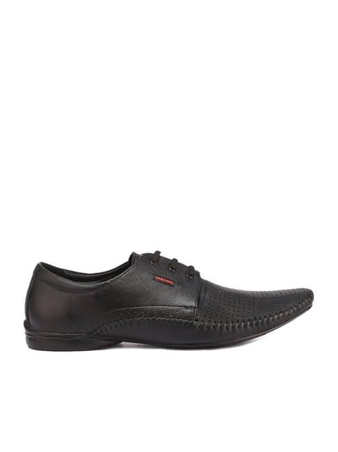 red chief men's black brogue shoes