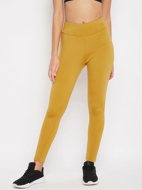 clovia mustard tights