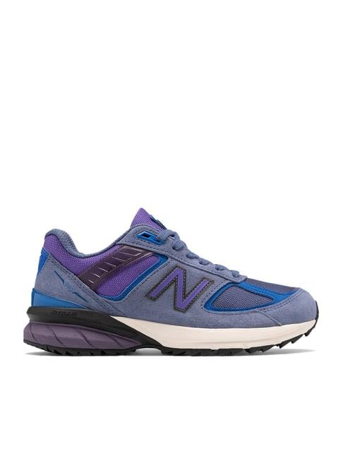 new balance women's 990 blue sneakers