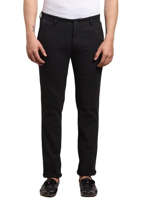 parx black super slim fit chinos