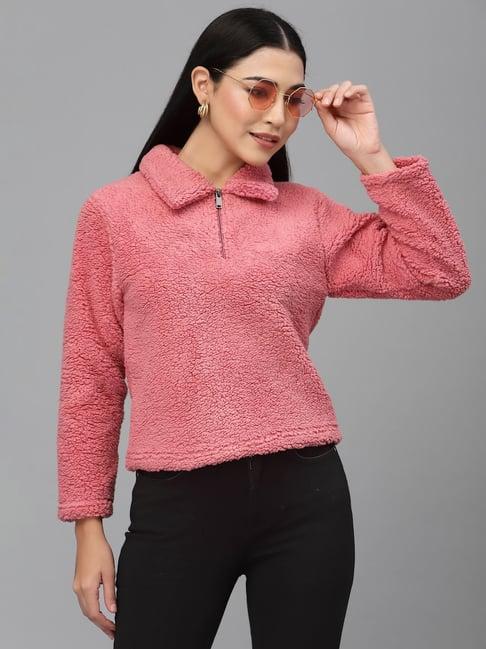 style quotient pink sweater