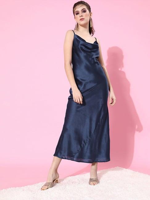 cation navy maxi dress