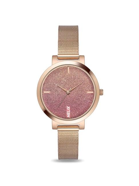 helix tw041hl21 analog watch for women