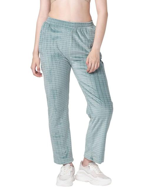 candyskin sea green regular fit mid rise sweatpants