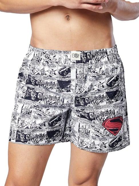 the souled store multicolor superman: comic boxer shorts