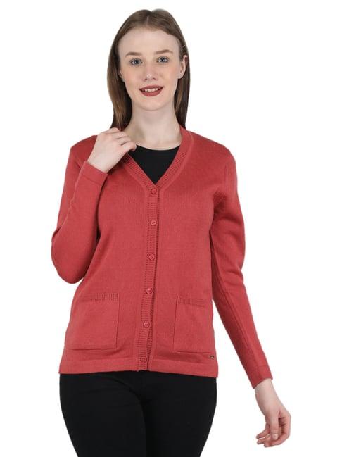 monte carlo red cardigan