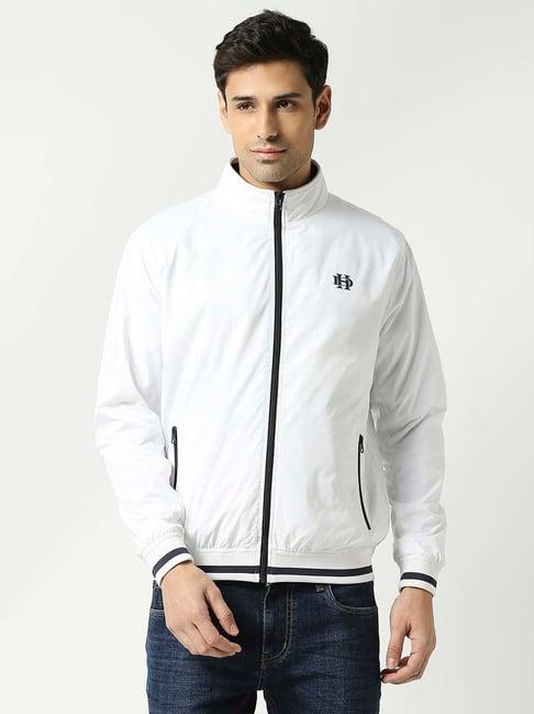 dragon hill white relaxed fit jacket