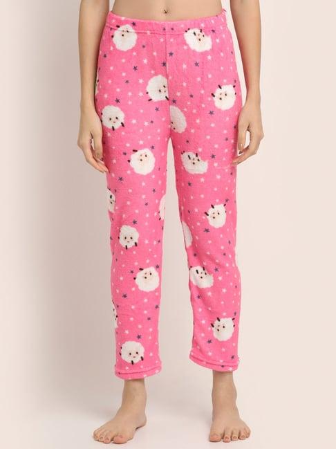 neudis pink printed lounge pants