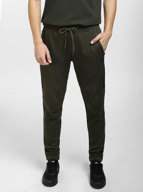 jack & jones dark olive regular fit joggers