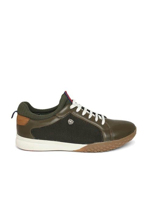 buckaroo men's bona olive casual sneakers