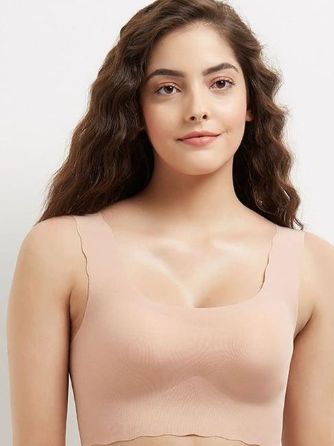 wacoal beige full coverage seamless t-shirt bra