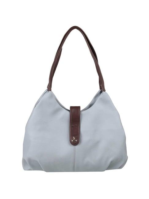 mochi light blue medium hobo shoulder bag