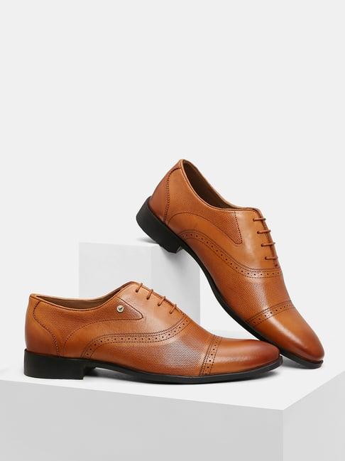 blackberrys men's tan brogue shoes