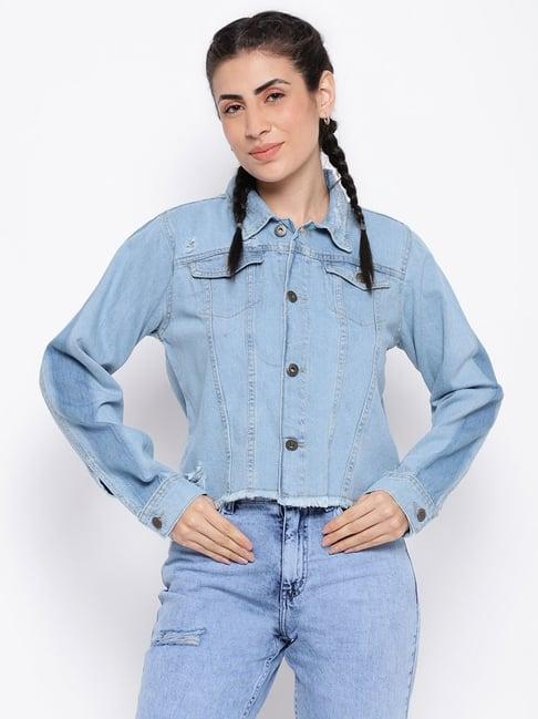 belliskey light blue denim jacket