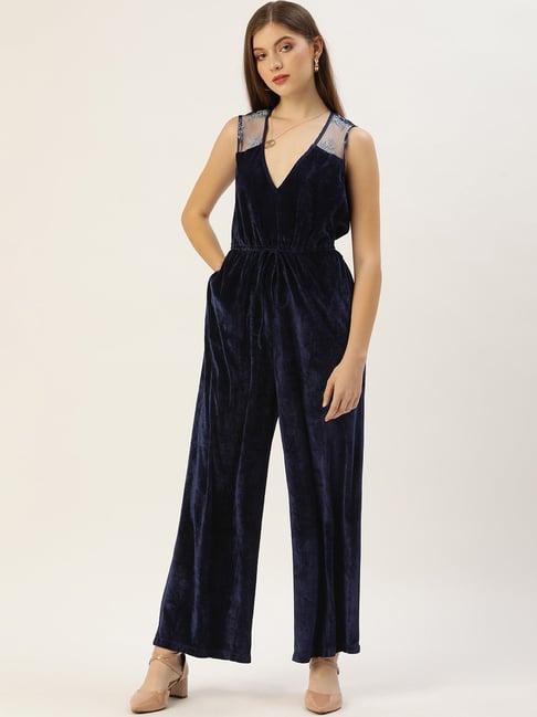 quiero navy jumpsuit