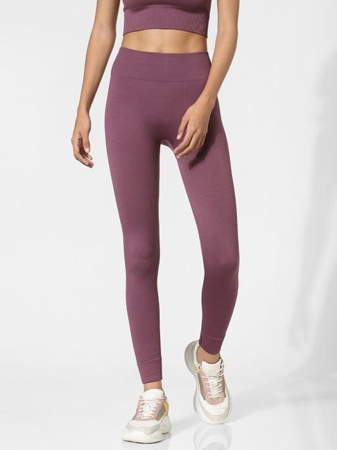 only mauve slim fit tights