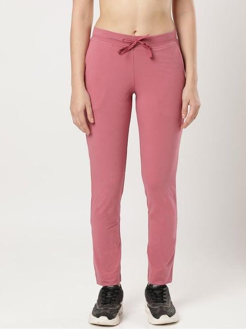 jockey dark pink track pants