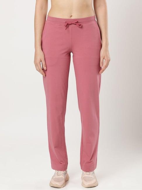 jockey dark pink track pants