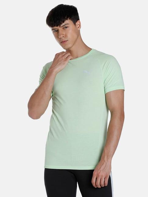 puma green slim fit t-shirt