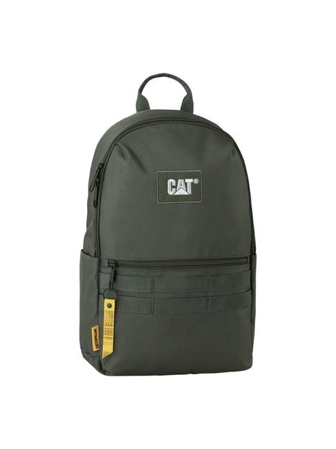 cat 5 ltrs olive green backpack