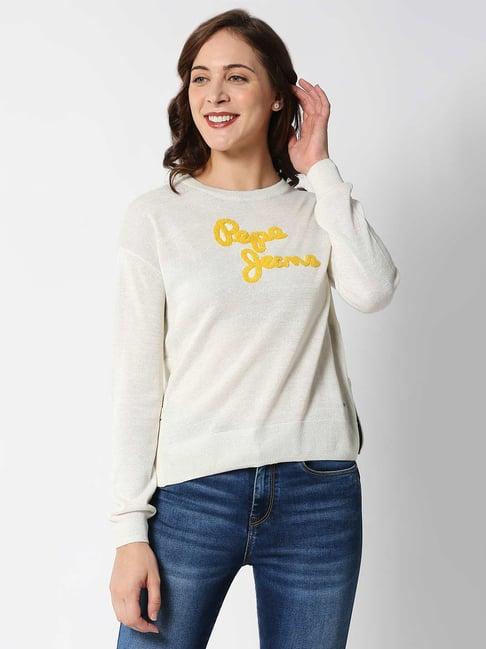 pepe jeans light grey sweater