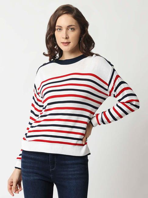 pepe jeans multicolor striped sweater