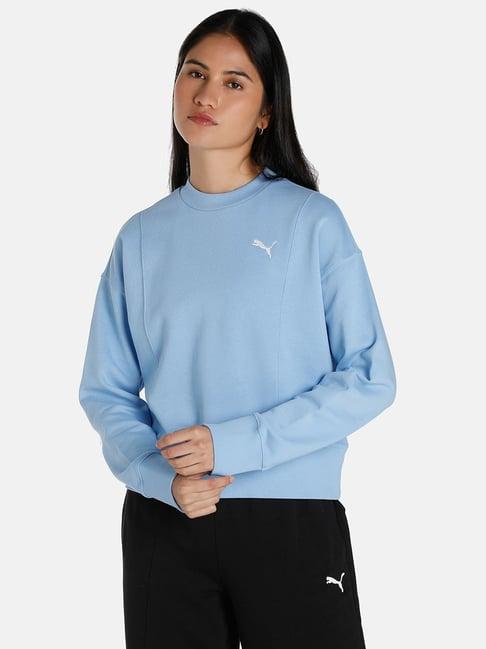 puma her relaxed fit sweatshirt