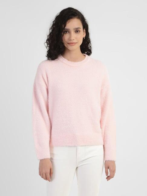 levi's pink cotton pullover