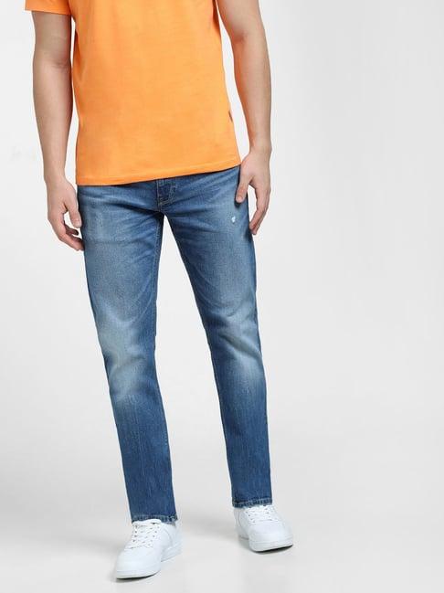 jack & jones blue regular fit jeans