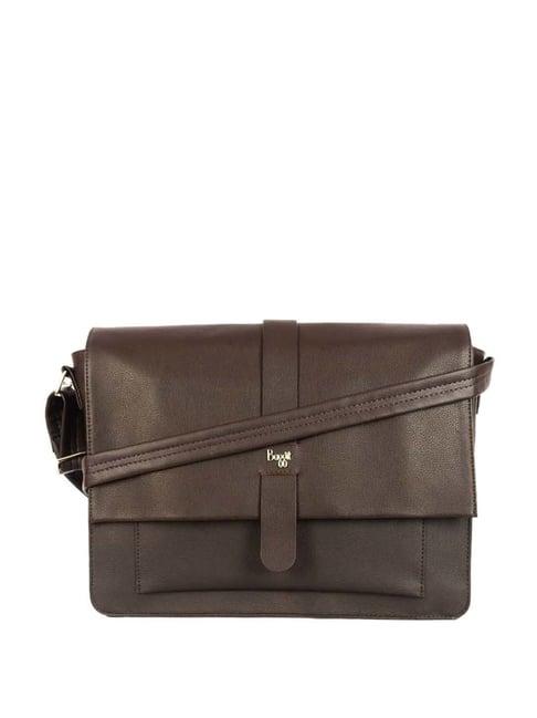 baggit brown medium messenger bag