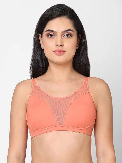 wacoal orange blended comfort fit sports bra