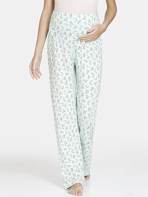 zivame blue printed pyjamas