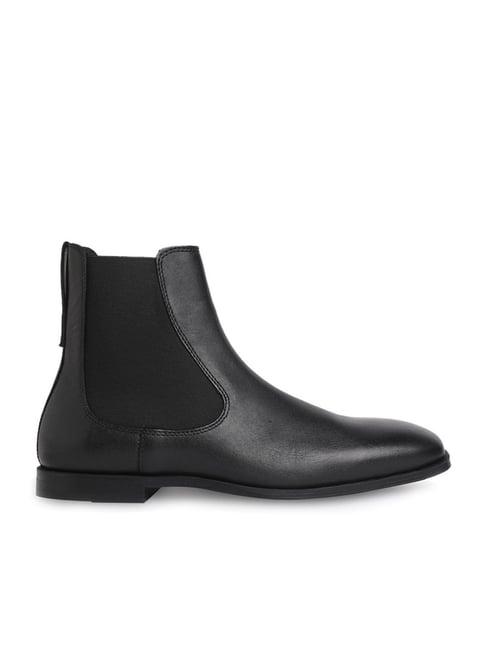 aldo men's black chelsea boots