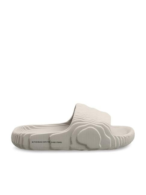 adidas originals men's adilette 22 off white slides