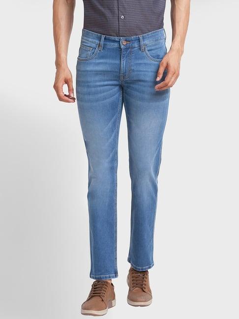 colorplus blue tapered fit jeans