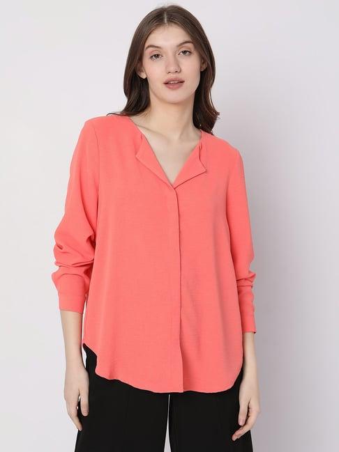 vero moda coral regular fit top