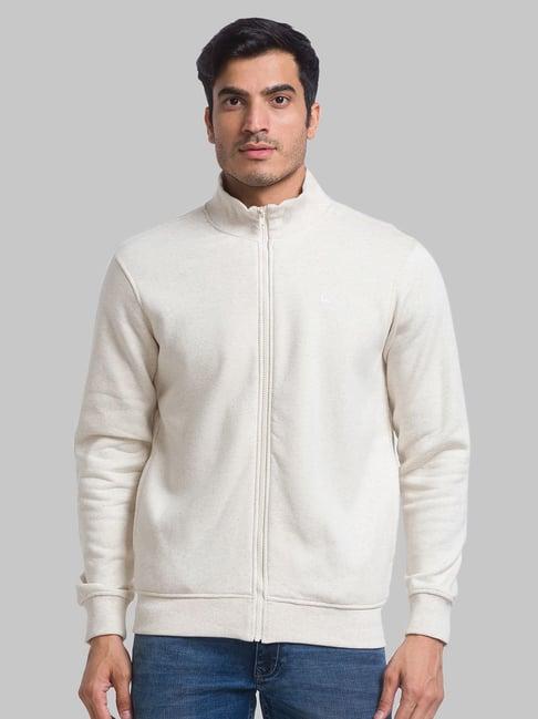 parx white regular fit sweatshirt