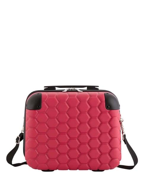 carpisa strawberry gotech green beauty mini vanity bag