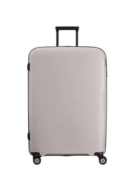 carpisa natural rigido hay go large checked luggage