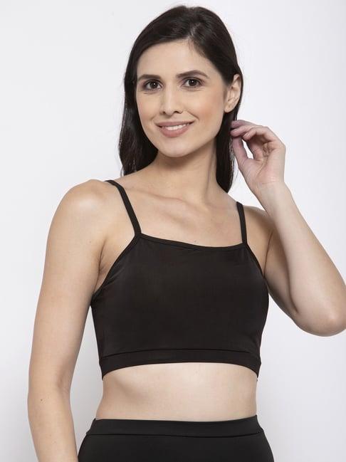 cukoo black sqaure neck bra