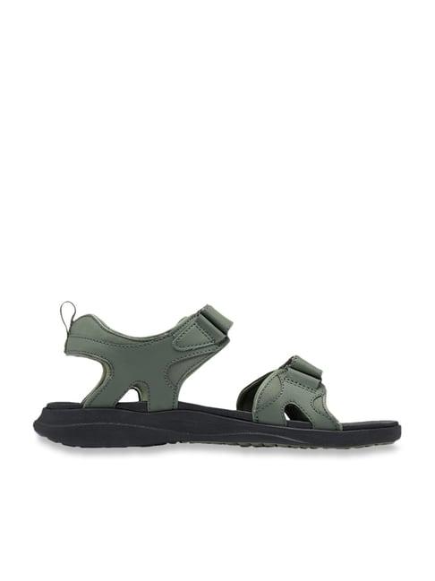 columbia men's strap green floater sandals