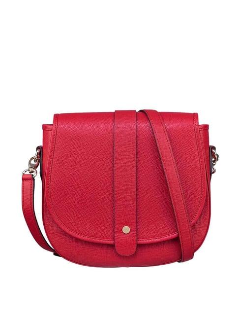 mai soli madonna sling bag - red