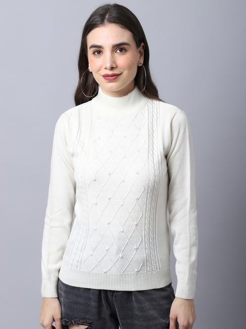 cantabil off white sweater