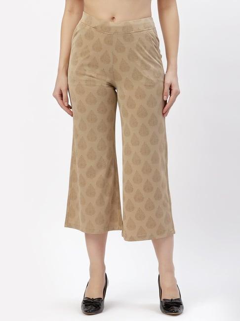 westwood beige printed culottes