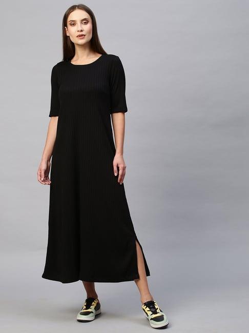 chemistry black night dress